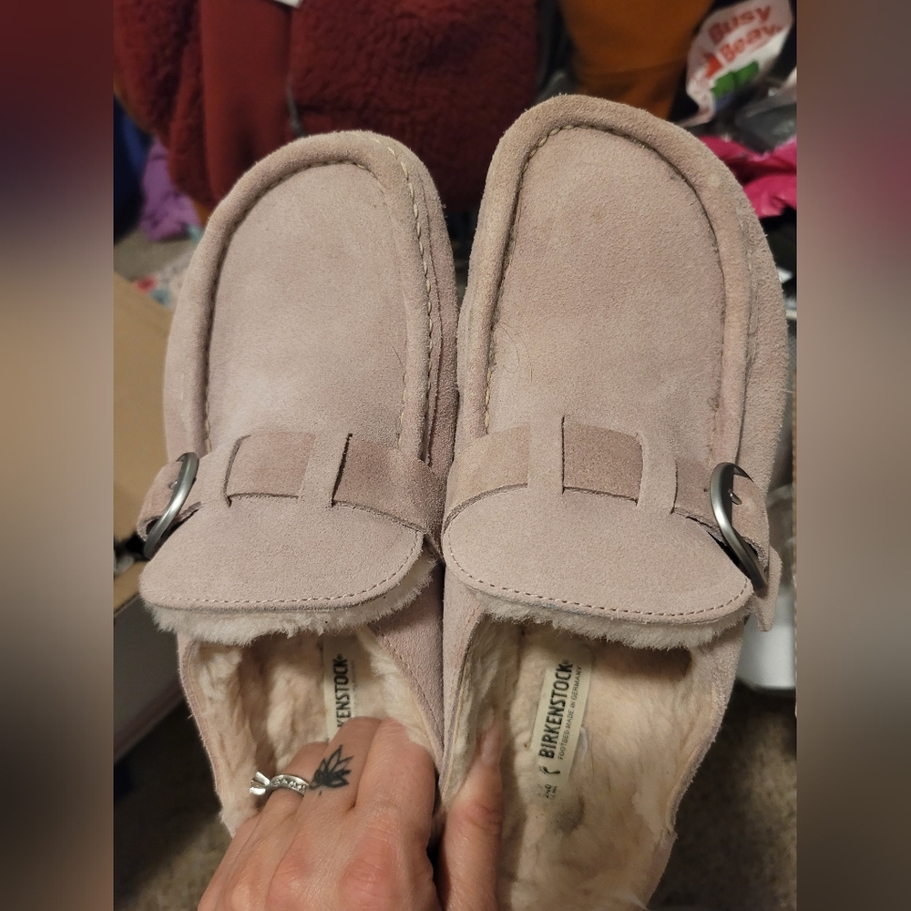 Birkenstock Buckley Clog in Pink, Size  6.5 - Picture 2 of 8